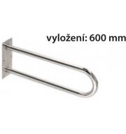 Mâner oval fix pentru chiuvetă 60 cm