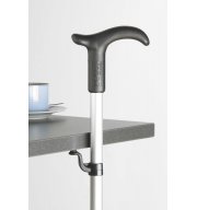 Suport pentru baston sau cârjă Flip