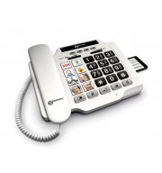 Telefon pentru seniori si cei cu deficiențe de auz cu butoane foto Geemarc PhotoPhone 100
