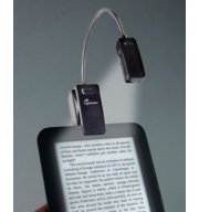 Lampă pentru citit clip-on Bookchair E-Booklight Neagră