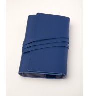 Copertă de carte din piele Bookchair Litera L Verde