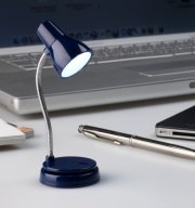 Lampă clip pentru carte Bookchair Little Lamp Albastră