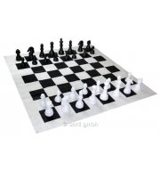 Șah de grădină cu o zonă mare de joc de 1,6 m