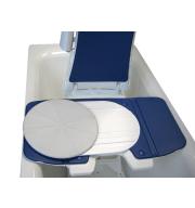 Scaun cu disc rotativ pentru baie Drive Medical Vitaturn