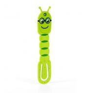 Lampă clip pentru carte Flexilight Bookworm Green